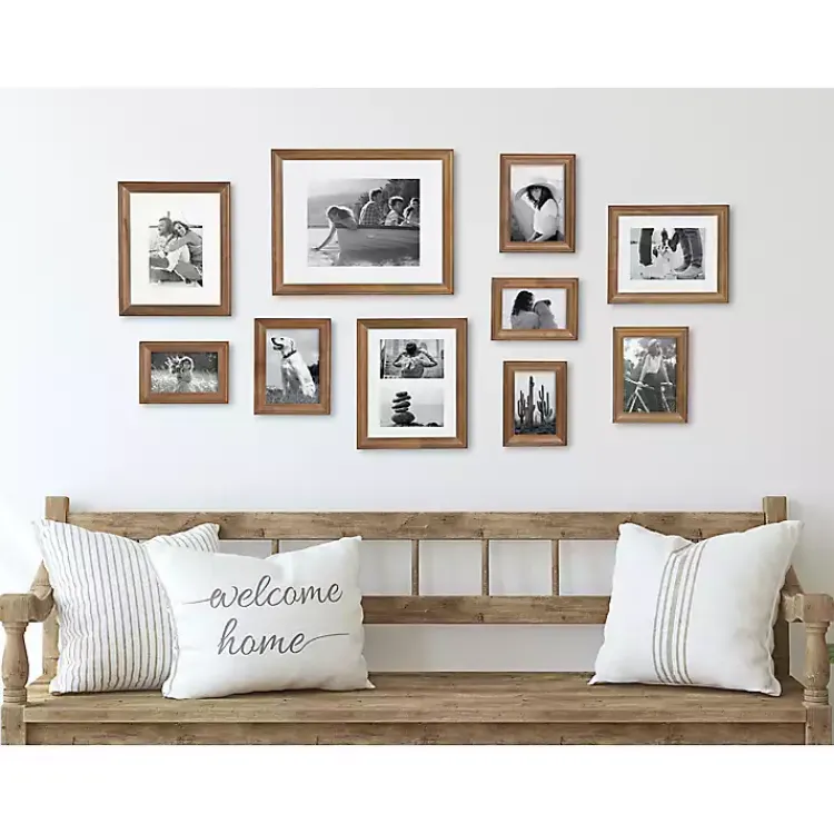 Gallery Wall Frames-Kirklands Home Natural 10-pc. Gallery Wall Frame Set Brown