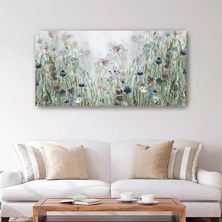 Canvas Art-Kirklands Home Wildflower Fields Canvas Art Print