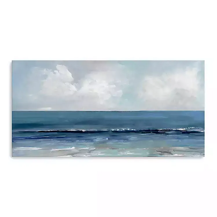 Canvas Art-Kirklands Home Clear Seas Canvas Art Print Blue