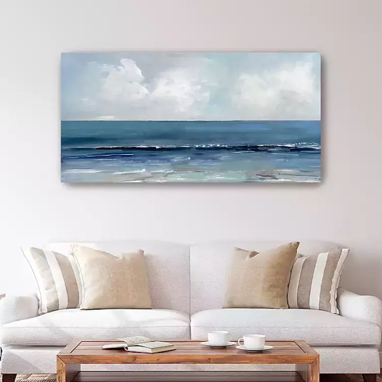 Canvas Art-Kirklands Home Clear Seas Canvas Art Print Blue