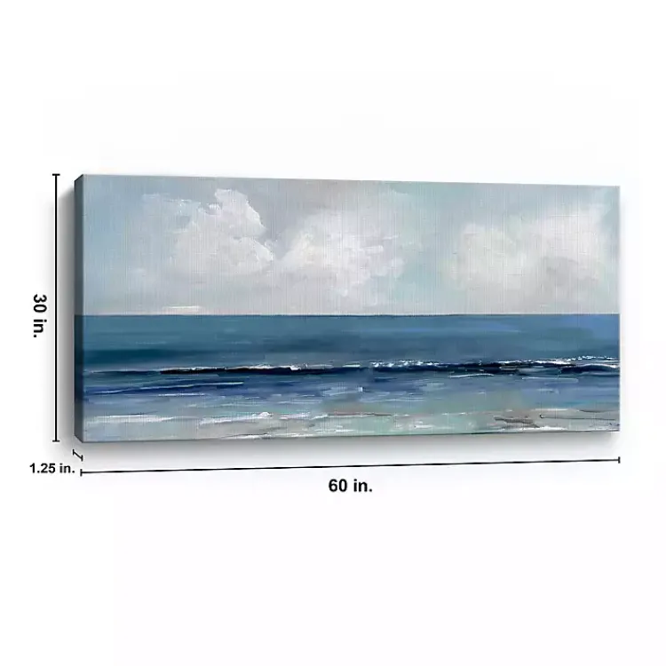 Canvas Art-Kirklands Home Clear Seas Canvas Art Print Blue