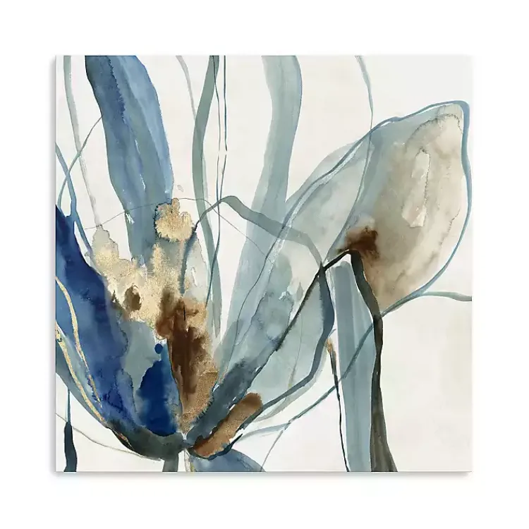 Canvas Art-Kirklands Home Refined Blue Canvas Art Print