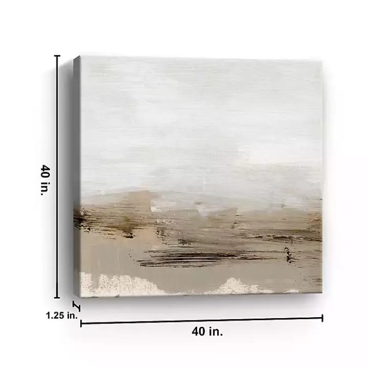 Canvas Art-Kirklands Home Abstract Brushed Pavement Canvas Art Print