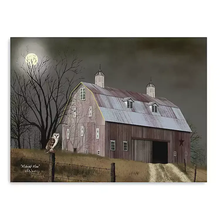 Canvas Art-Kirklands Home Billy Jacobs Midnight Moon Canvas Art Print