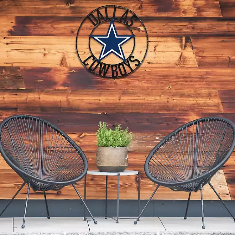 Wall Plaques-Kirklands Home NFL Dallas Cowboys Wrought Iron Wall Plaque