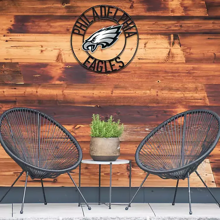 Wall Plaques-Kirklands Home NFL Philadelphia Eagles Wrought Iron Wall Plaque