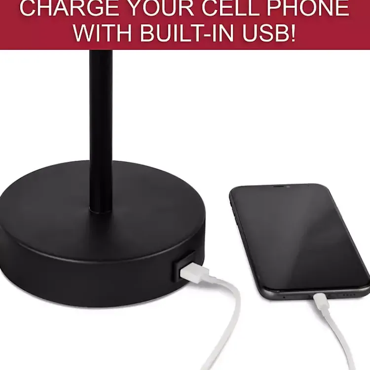 Table Lamps-Kirklands Home University of Alabama Charging Table Lamp Red