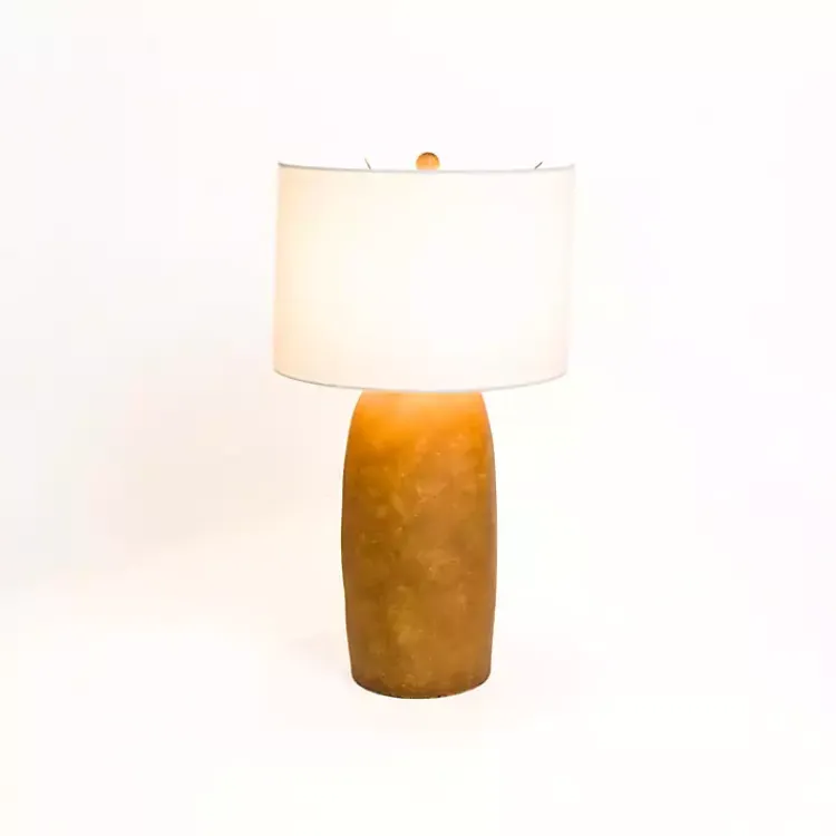 Table Lamps-Kirklands Home Cognac Ceramic Mira Table Lamp White