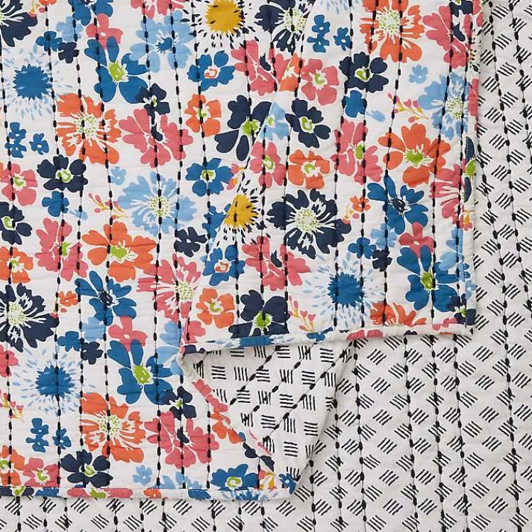 Quilts-Kirklands Home Bright Blossom 2-pc. Twin XL Quilt Set Multi