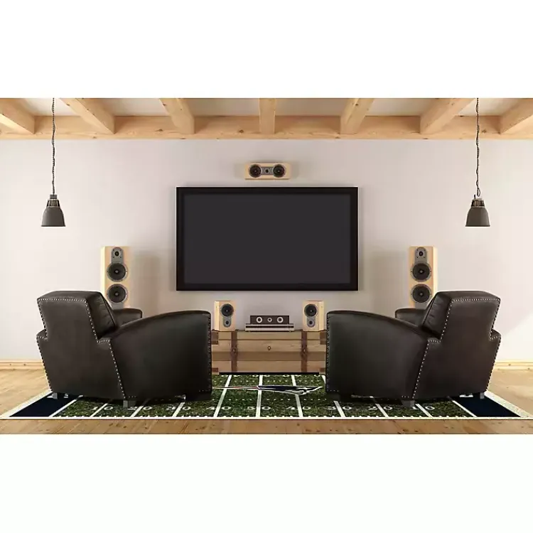 Area Rugs-Kirklands Home NFL New England Patriots Home Field Area Rug, 6x8