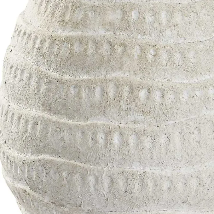 Table Lamps-Kirklands Home washed Textured Ellie Table Lamp White