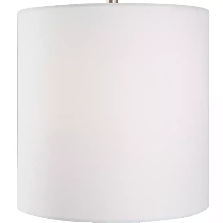 Table Lamps-Kirklands Home washed Textured Ellie Table Lamp White