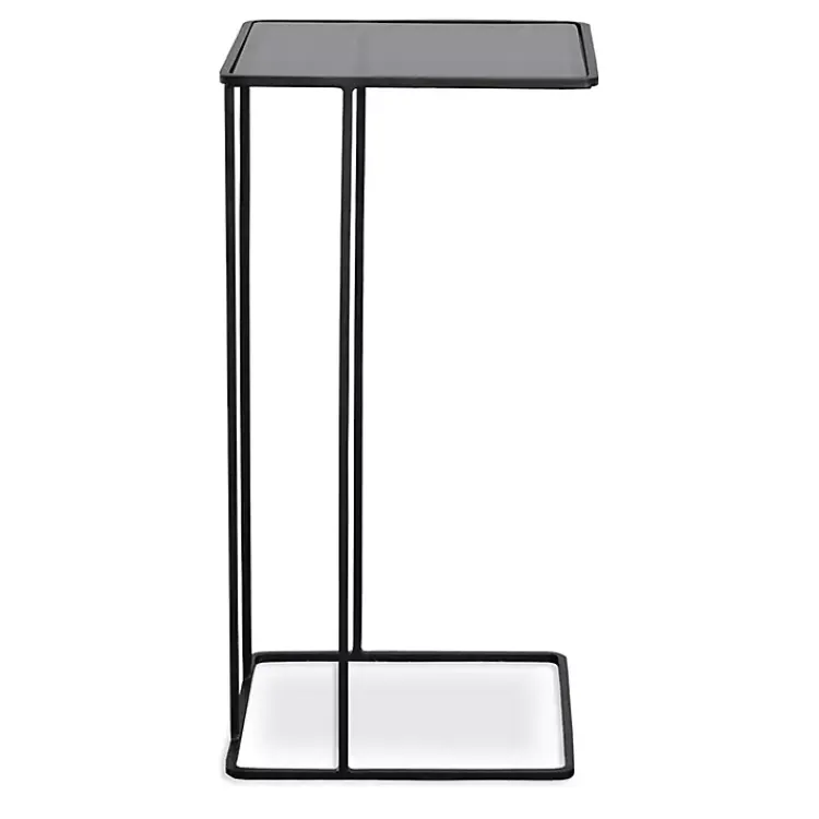 Accent & End Tables-Kirklands Home Square Camus Accent Table Black