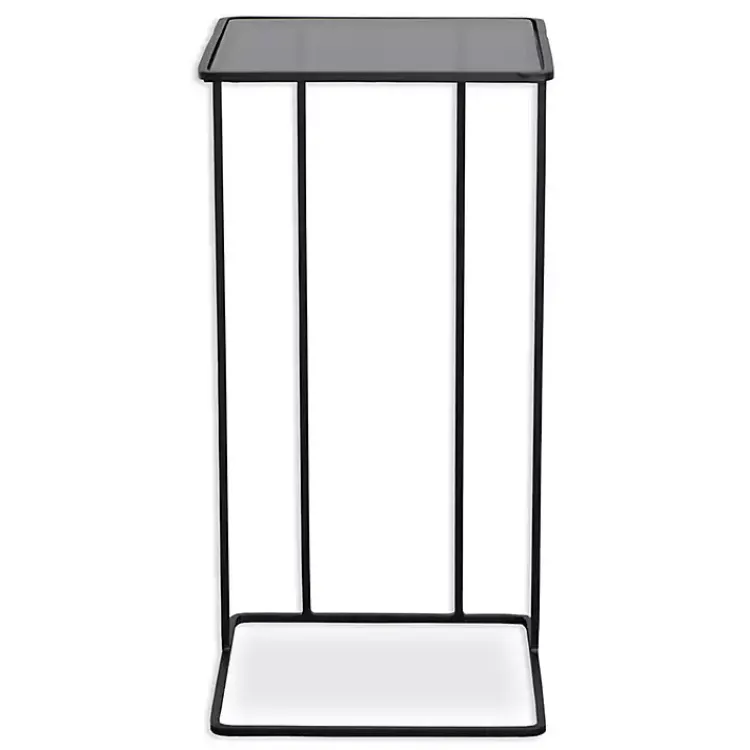 Accent & End Tables-Kirklands Home Square Camus Accent Table Black