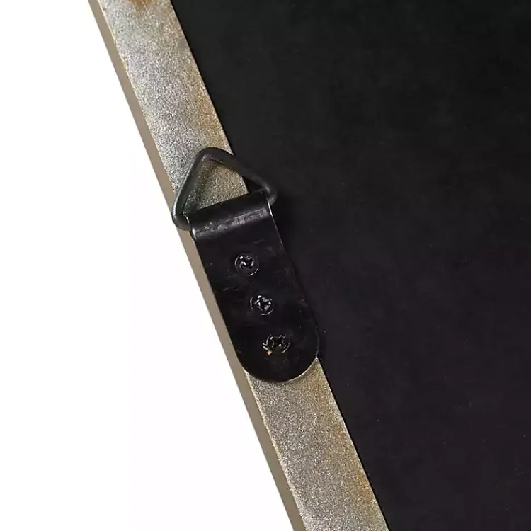 Decorative Mirrors-Kirklands Home Gold Adelaide Scalloped Rectangular Wall Mirror