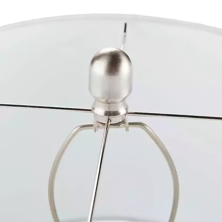 Table Lamps-Kirklands Home Aqua Textured Glass Luxuria Table Lamp Blue