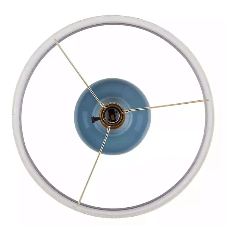 Table Lamps-Kirklands Home Ceramic Zazie Table Lamp Blue