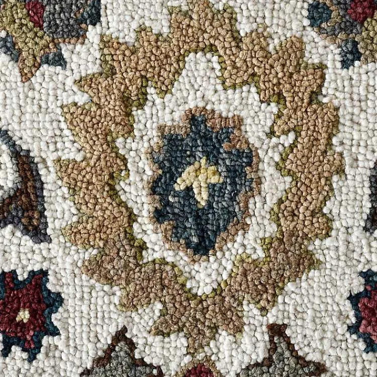 Area Rugs-Kirklands Home Jackson Ivory Hand-Tufted Area Rug, 8x10