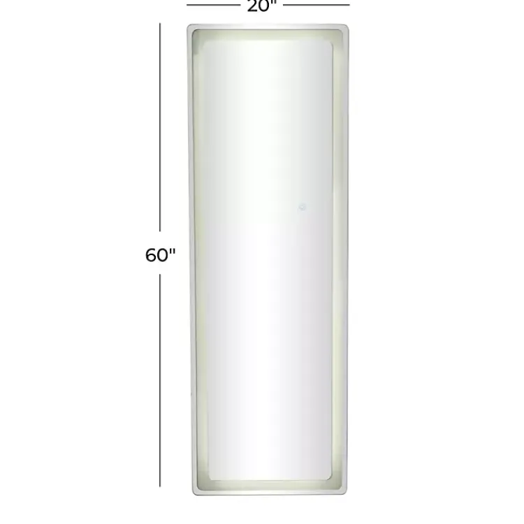 Full Length & Floor Mirrors-Kirklands Home Full Length LED Wall Mirror, 59 in.
