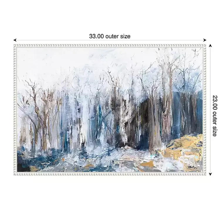 Canvas Art-Kirklands Home Tranquil Forest Framed Canvas Art Print