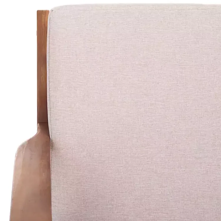 Outdoor Seating-Kirklands Home Upholstered Acacia Wood Outdoor Chair Gray