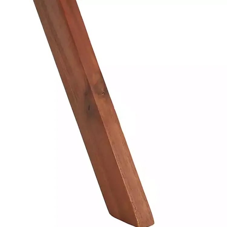 Outdoor Seating-Kirklands Home Upholstered Acacia Wood Outdoor Chair Gray