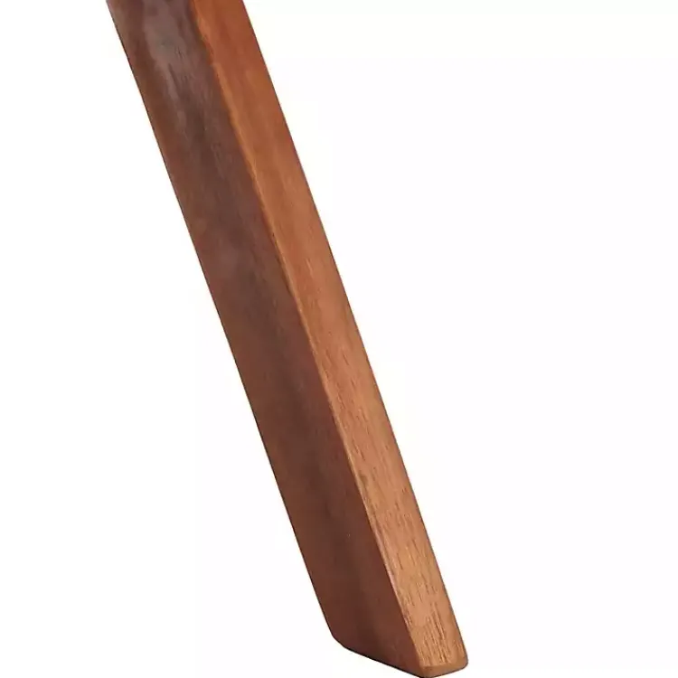 Outdoor Seating-Kirklands Home Upholstered Acacia Wood Outdoor Loveseat Gray