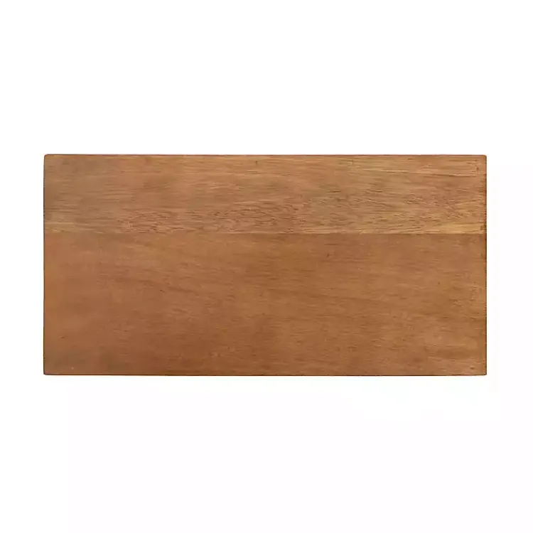 Accent & End Tables-Kirklands Home Mango Wood & Slim Karlsen Accent Table Gold