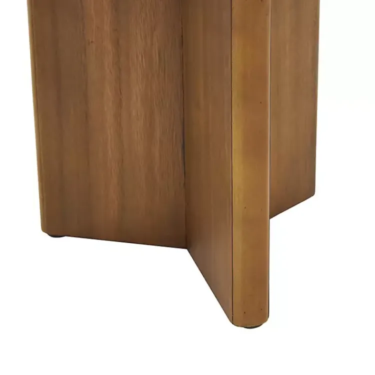 Accent & End Tables-Kirklands Home Light Wood Modern Accent Tables, Set of 2 Brown