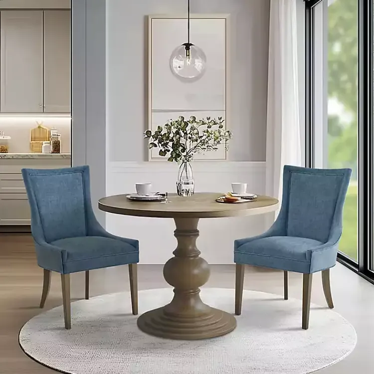 Dining Chairs-Kirklands Home Madison Park Ultra Dining Chairs, Set of 2 Blue