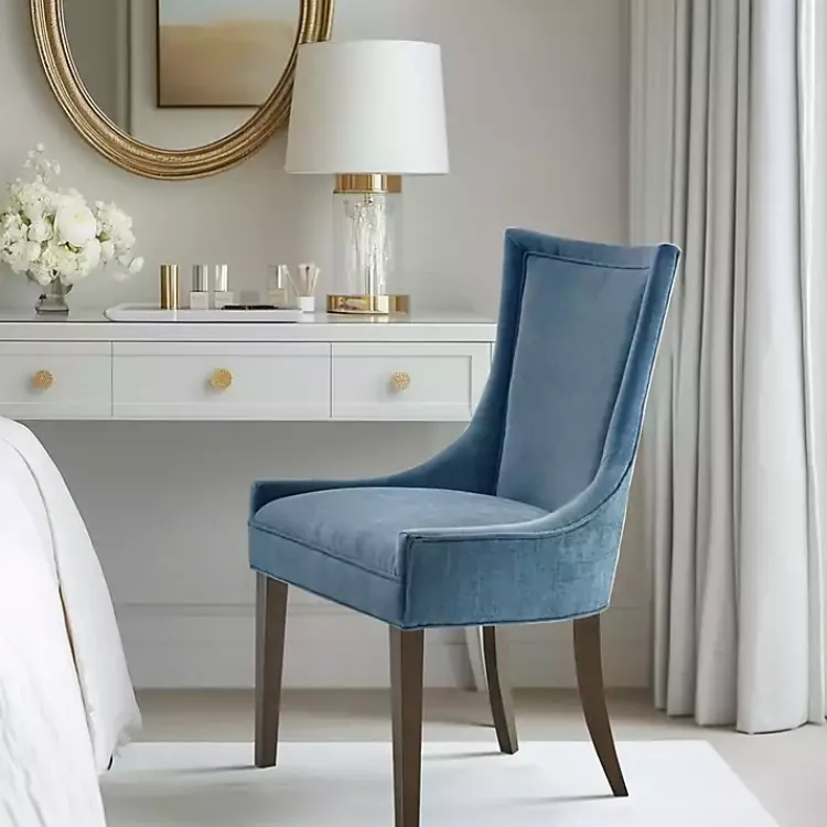 Dining Chairs-Kirklands Home Madison Park Ultra Dining Chairs, Set of 2 Blue