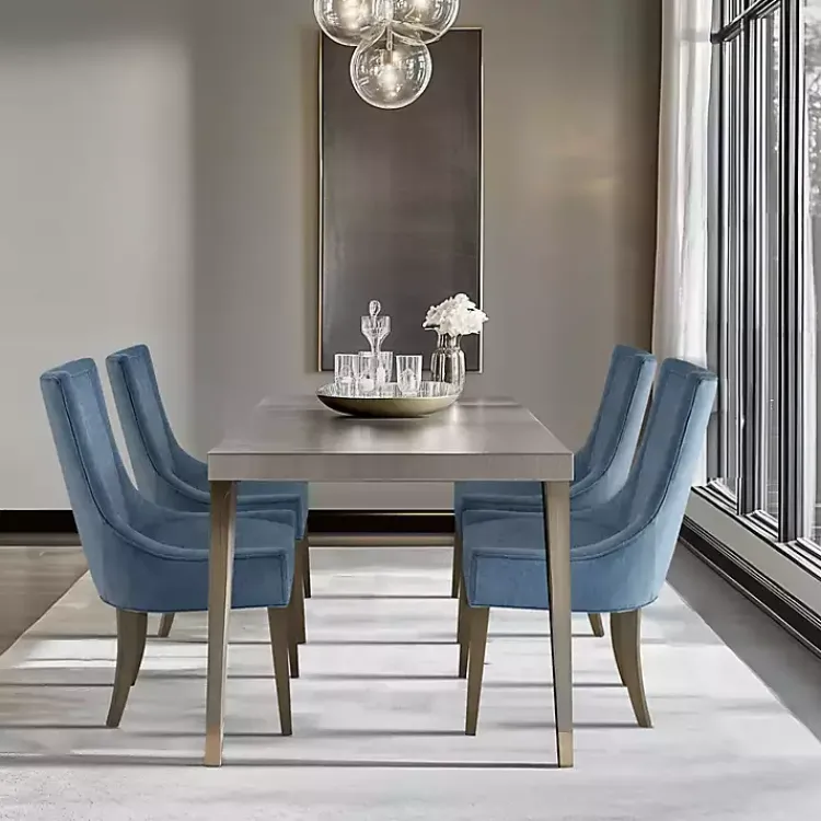 Dining Chairs-Kirklands Home Madison Park Ultra Dining Chairs, Set of 2 Blue