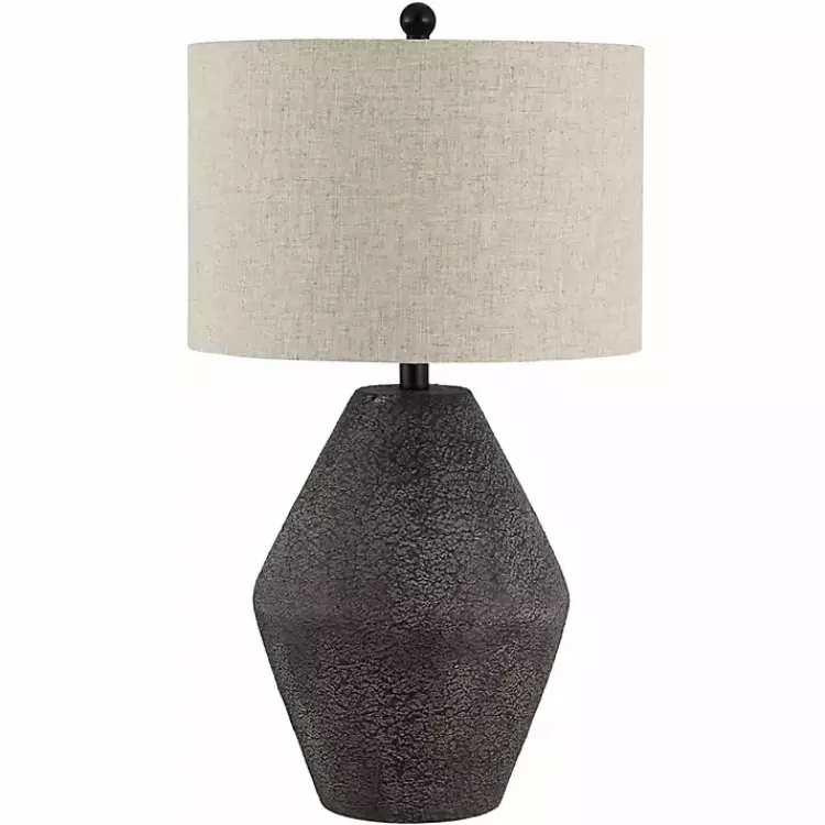 Table Lamps-Kirklands Home Brown Angled Gourd Ersta Table Lamp Tan