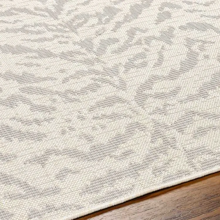 Outdoor Rugs-Kirklands Home Gray Ravello Outdoor Rug, 7x10