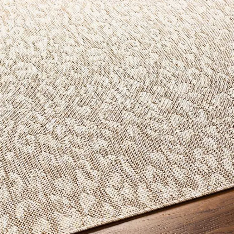 Outdoor Rugs-Kirklands Home Tan Amur Outdoor Rug, 7x10