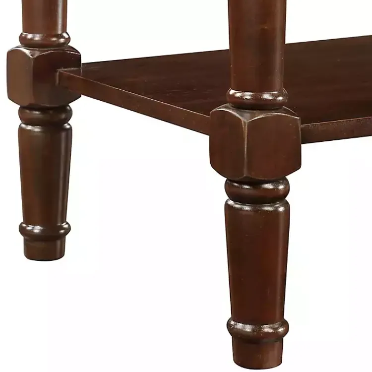 Console Tables-Kirklands Home Wood Traditional Console Table Brown