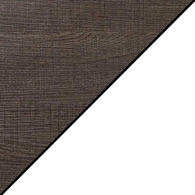 Coffee Tables-Kirklands Home White Two-Tone Geometric Sides Coffee Table