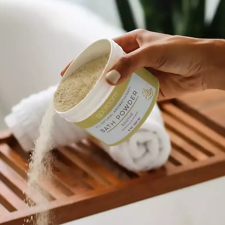 Bathroom Accessories-Kirklands Home Soothe Bath Bundle Gift Set Yellow