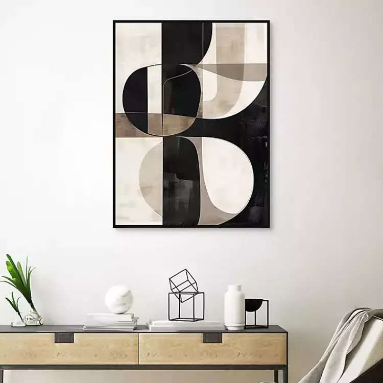 Canvas Art-Kirklands Home Bold Geometry II Framed Canvas Art Print