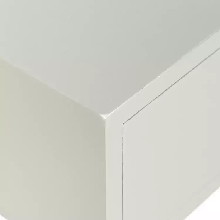 Accent & End Tables-Kirklands Home Wood 1-Drawer Arthur Accent Table White