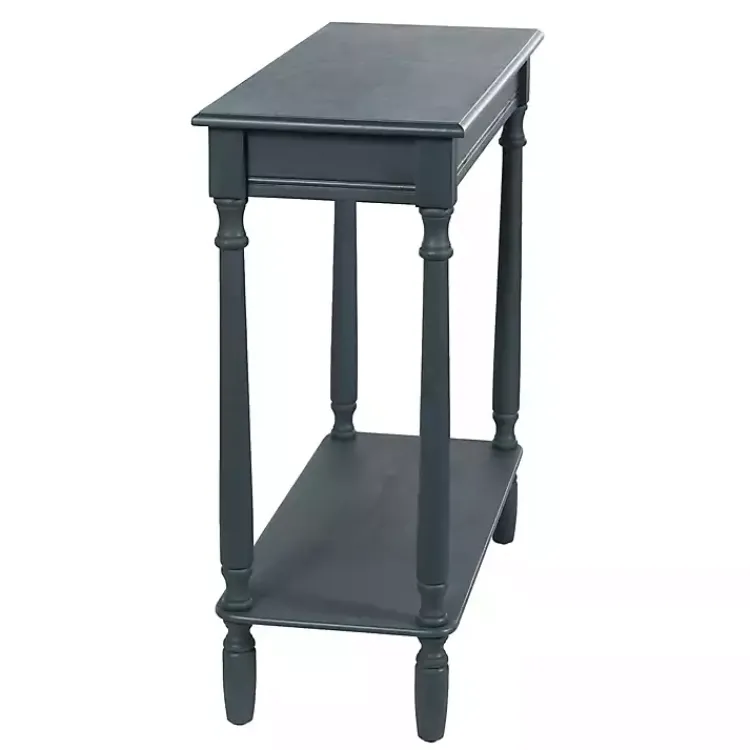 Console Tables-Kirklands Home Antique Wood Rachel Console Table Blue