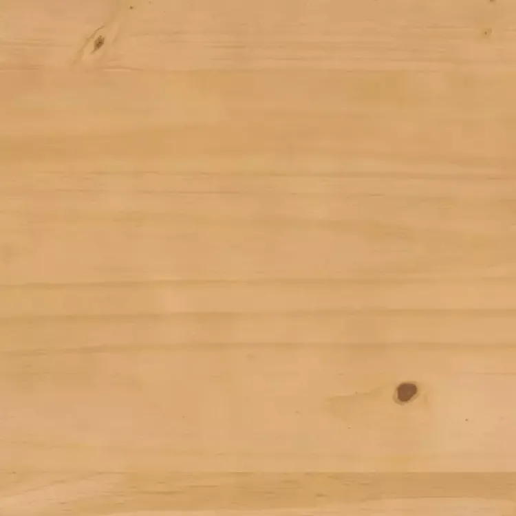 Beds & Headboards-Kirklands Home Natural Pine Canopy Full Bed Tan