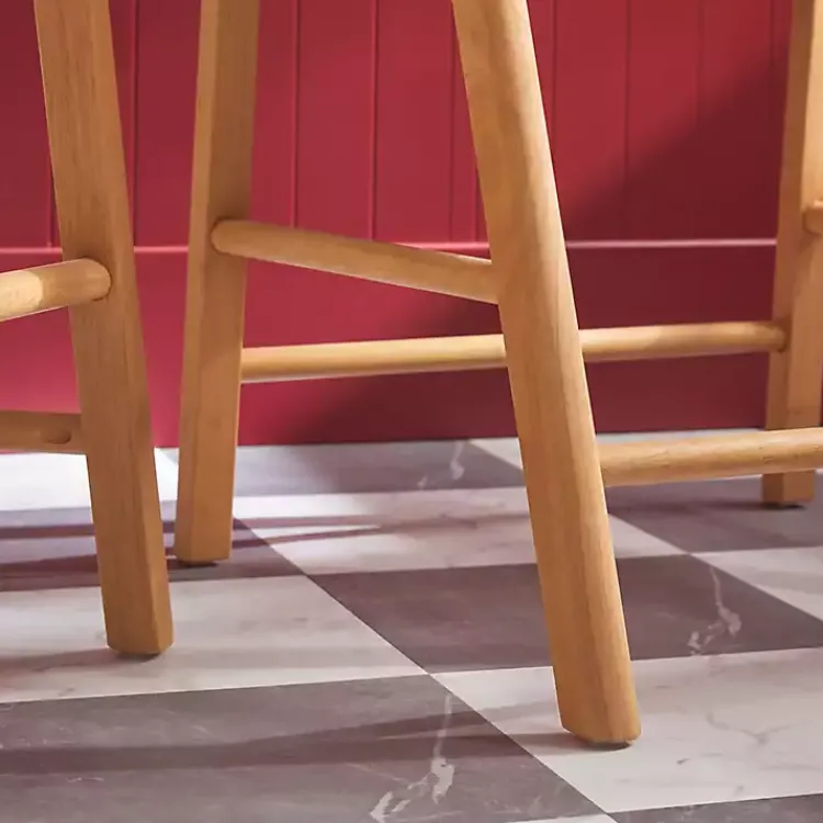 Bar Stools & Counter Height Stools-Kirklands Home Boucle Curved Back Ezra Counter Stool Ivory