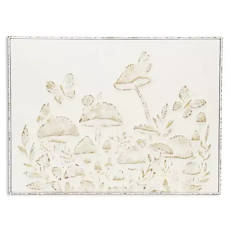 Wall Plaques-Kirklands Home Mushroom Forest Metal Wall Plaque