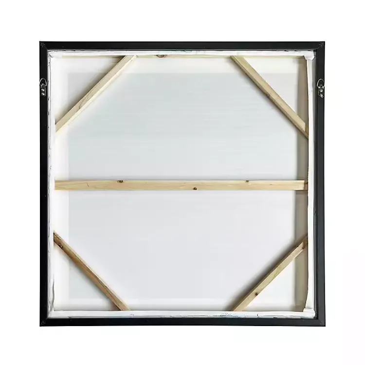 Canvas Art-Kirklands Home Midnight Waves Framed Canvas Art Print Blue