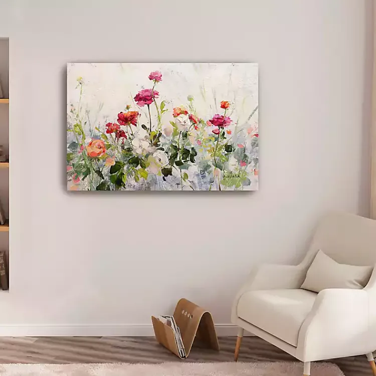 Canvas Art-Kirklands Home Persian Buttercups Canvas Art Print, 36x24 in.