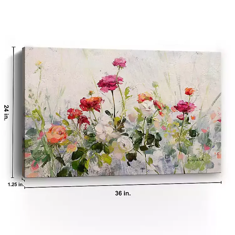 Canvas Art-Kirklands Home Persian Buttercups Canvas Art Print, 36x24 in.