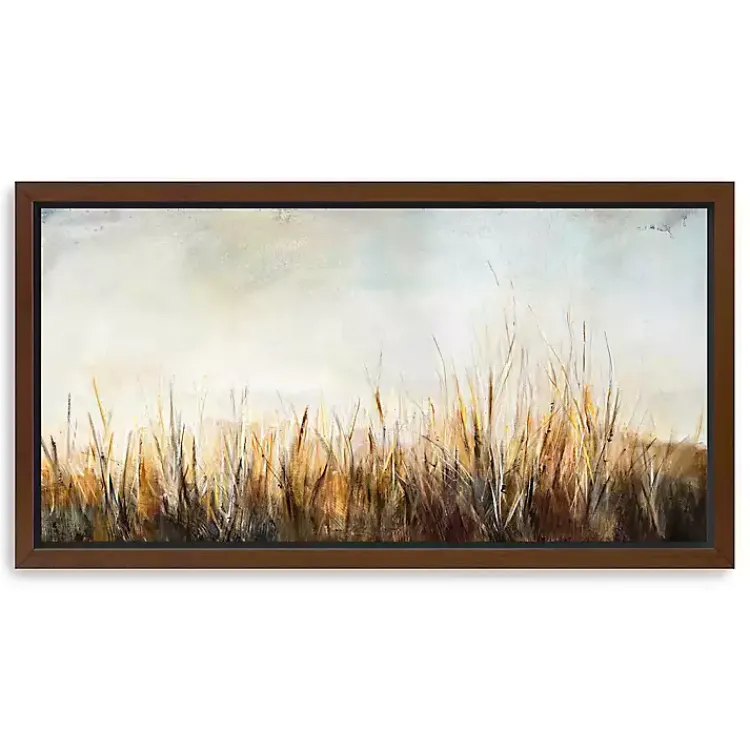 Canvas Art-Kirklands Home Grass in the Breeze Framed Canvas Art Print