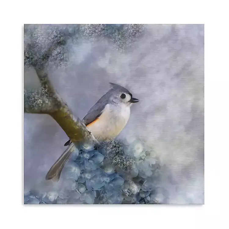 Canvas Art-Kirklands Home Tufted Titmouse Bird Canvas Art Print