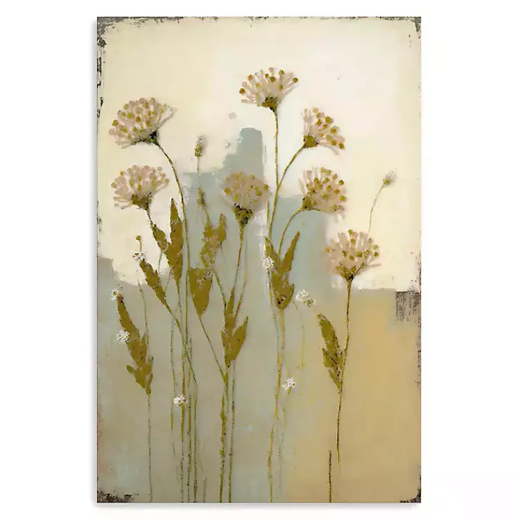 Canvas Art-Kirklands Home Wildflowers Encaustic Canvas Art Print Multi